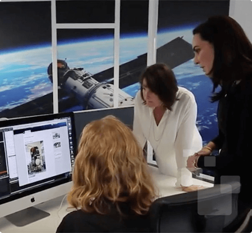 Skytek staff in office